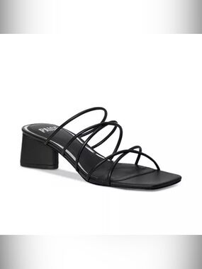 PAIGE Black Strappy Gemma Sandals